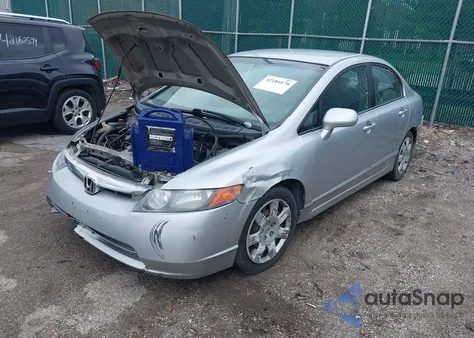 2006 Honda Civic Lx from USA, damaged, VIN 1HGFA16596L032275